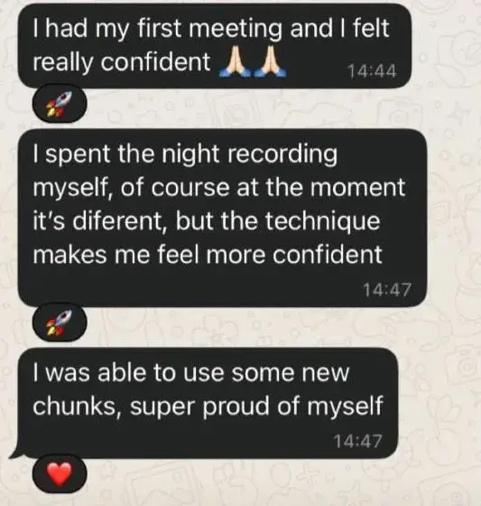 Depoimento WhatsApp - Laís